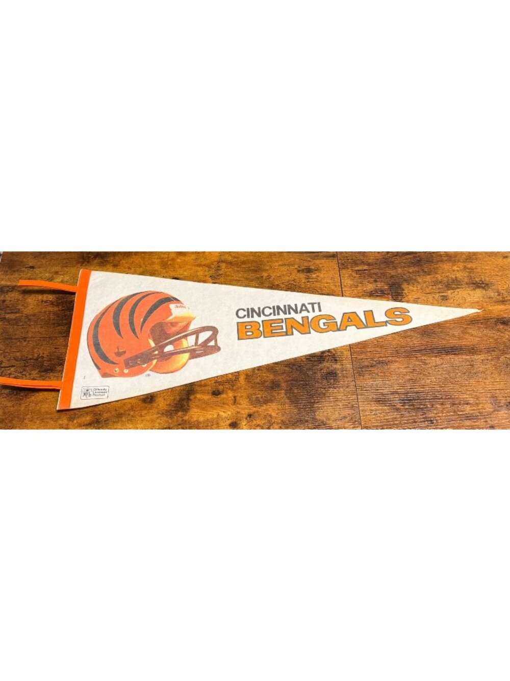 Vintage NFL Cincinnati Bengals pennant